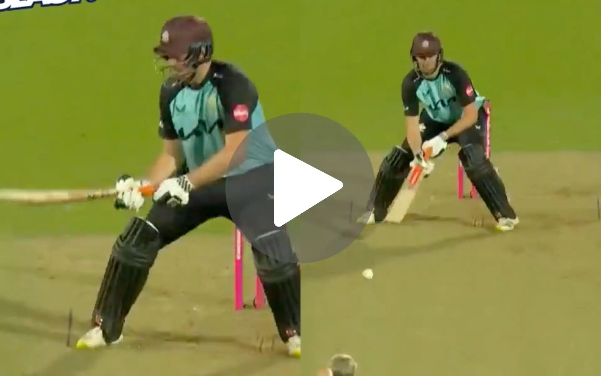 [Watch] Surrey's No 45 Lights Up T20 Blast With An Unbelievable Reverse Scoop